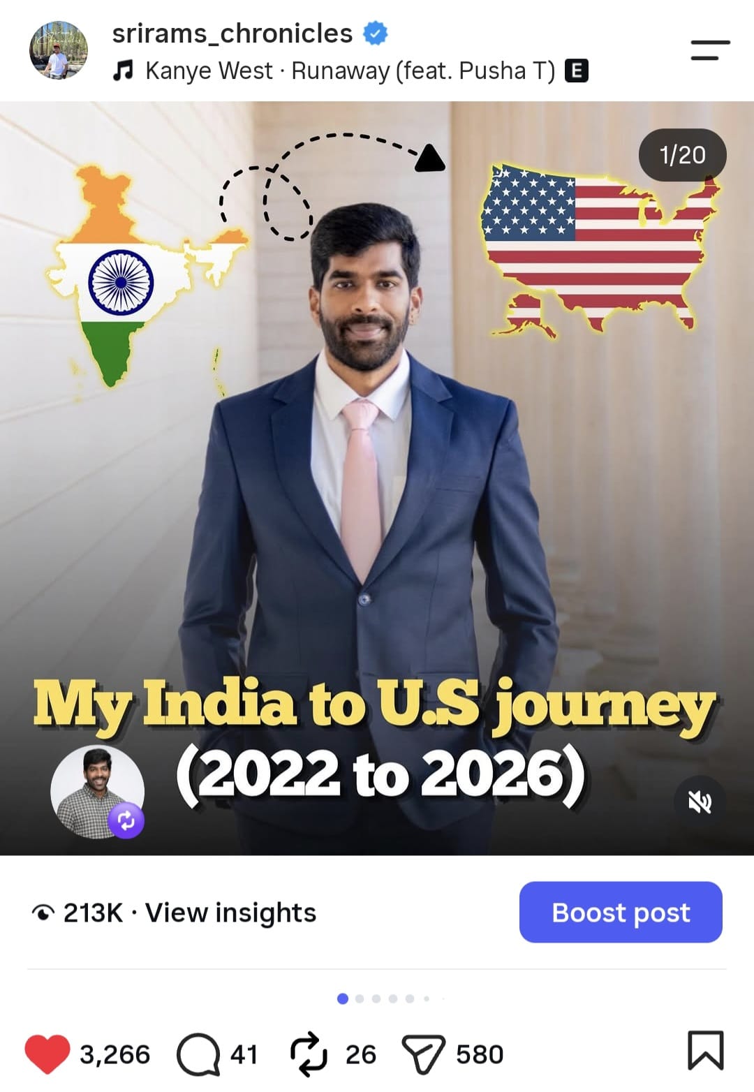My India to U.S journey (2022 to 2026)